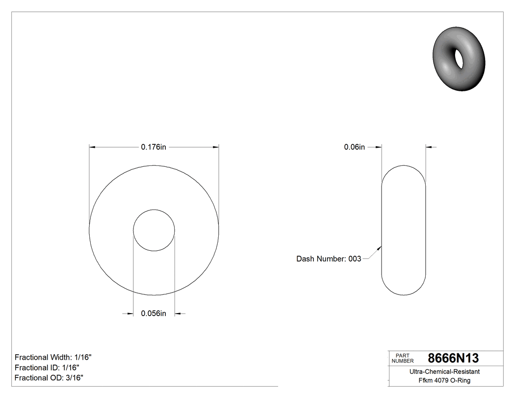 Technical drawing - 8666N13